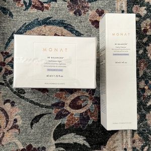 Monat Be Balanced Cleanser and Moisturizer-NEW
